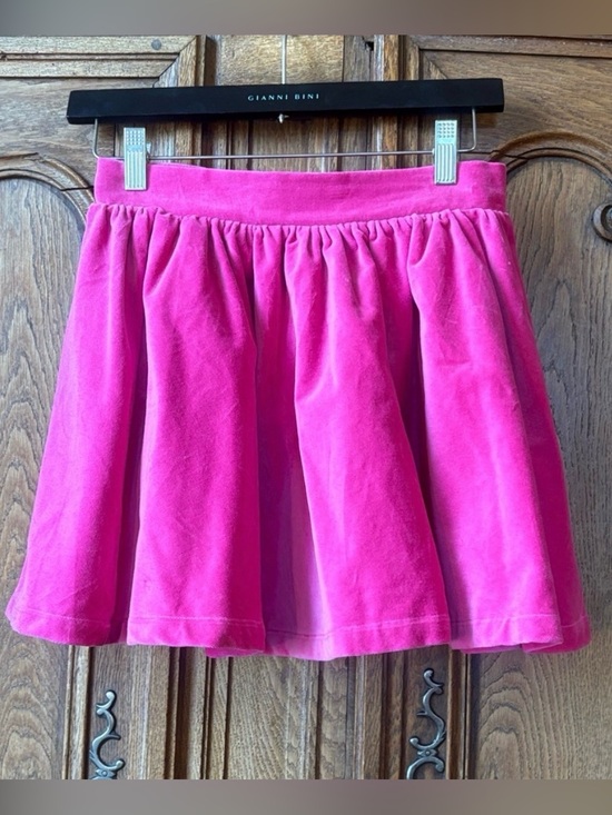 Lulu Bebe Other - LuLu BeBe Girls Velvet Party Skirt - Pink